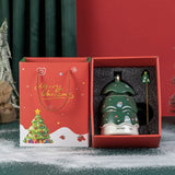 Christmas glass gift box