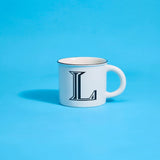 Coffeemugs_ceramicmugs_watermugs_mugs with the letter L design