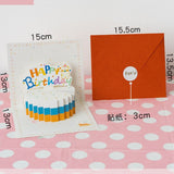 Happy birthday orange Card