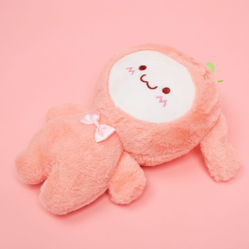 Pink Fluffy Soft Toy With Costumes