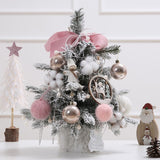 Pink christmas tree