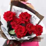 Red roses bouquet, Red fresh rose bouquet, Rose bouquet, Fresh rose bouquet