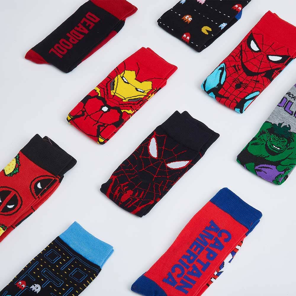 Men fashion socks anime funny socks hip hop personality