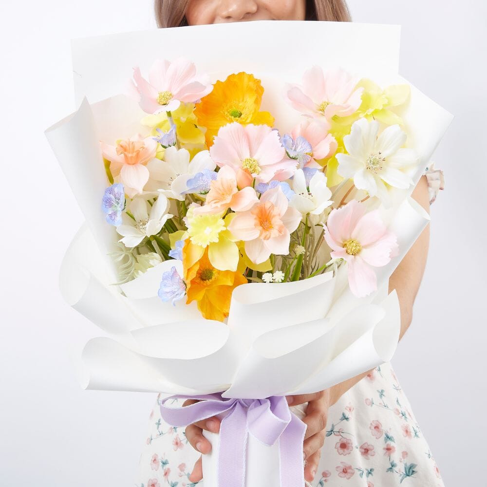 Mix artificial flowers bouquet, Artificial flowers, Artificial bouquet, Flowers bouquet