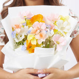 Mix artificial flowers bouquet, Artificial flowers, Artificial bouquet, Flowers bouquet