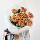 Toffee roses bouquet